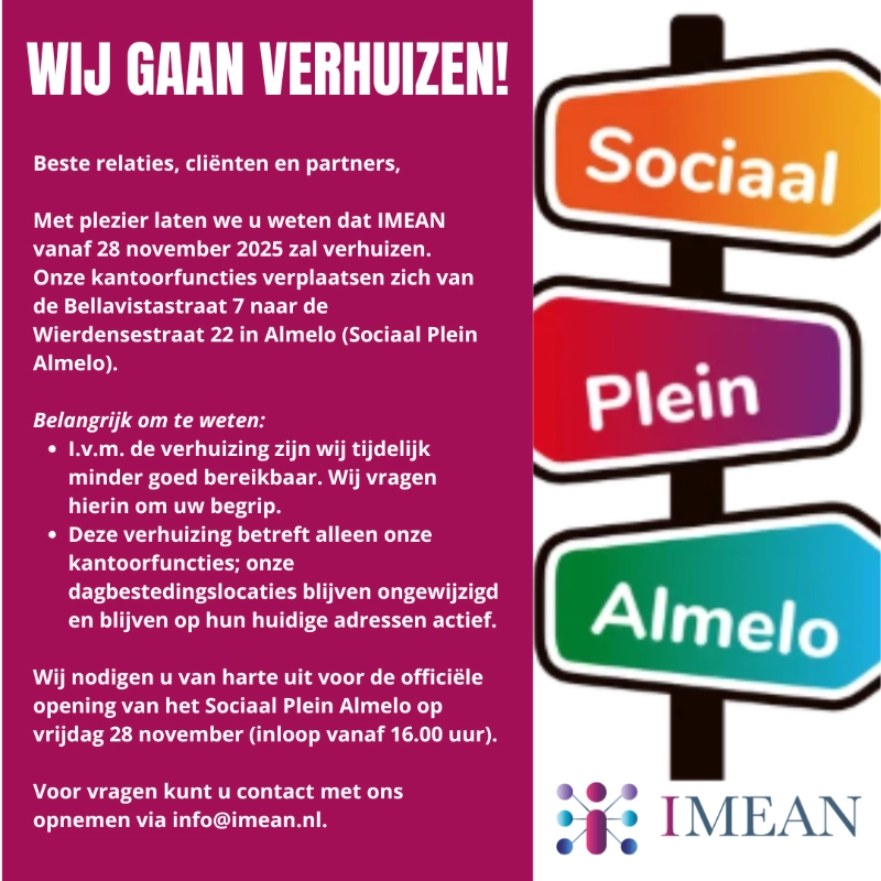 wij gaan verhuizen imean